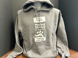 Charcol Gray Hooded Sweatshirt