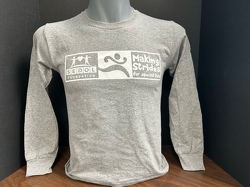 Heather Gray Long Sleeved Shirt Youth